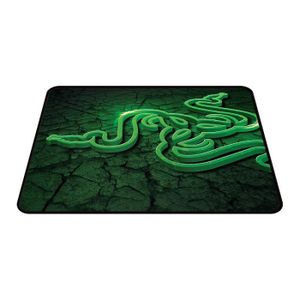 RAZER Tapis de souris Gamer Goliathus Control Fissure- 355 mm x 444 mm - Glisse rapide - Décor fissure - Noir et vert