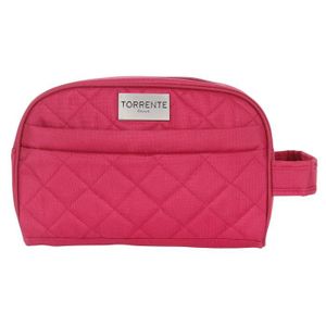 TORRENTE Trousse de Toilette Souple 28cm YANTA Bordeaux