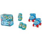 VEHICULE ENFANT Schtroumpf Set Roller Skate