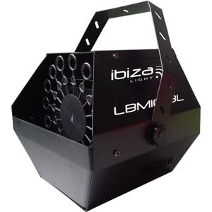 IBIZA LBM10BAT-BL Machine ? bulles portable rechargeable