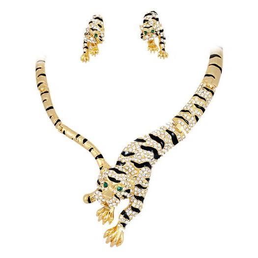 PARURE Parure de bijoux 2 piÃ¨ces en plaquÃ© or jaune