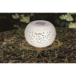 GALIX Décoration solaire céramique 15cm