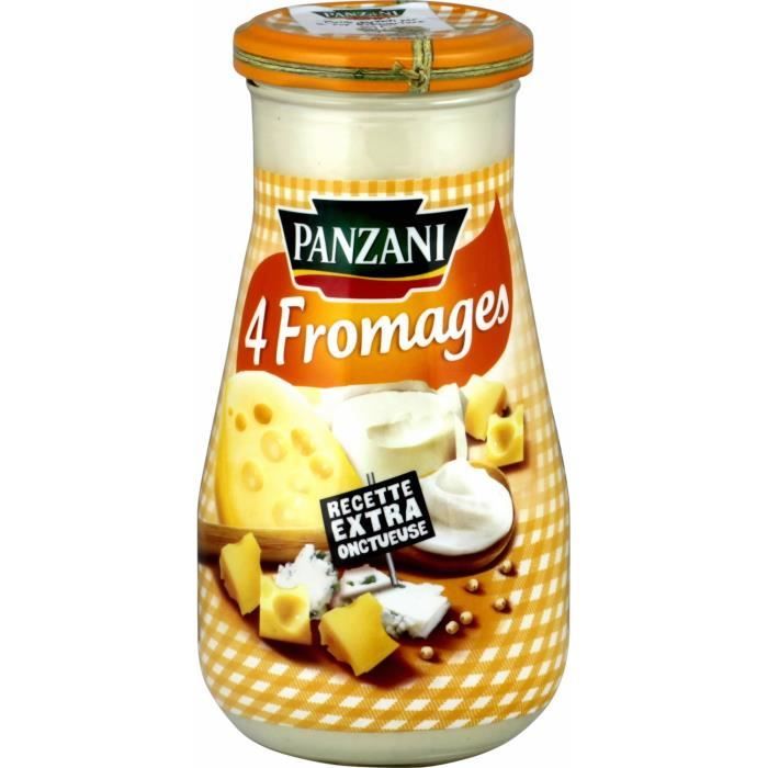 comment cuisiner sauce 4 fromages panzani