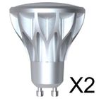  2 AMPOULES LEDXXX GU10 4W