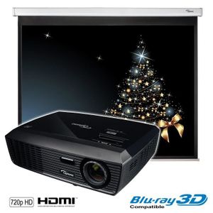 Vidéoprojecteur Vidéoprojecteur OPTOMA H180X + Ecran DS-3084PMG Vidéoprojecteur Vidéoprojecteur OPTOMA H180X + Ecran DS-3084PMG