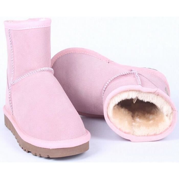 Bottines femme 5854 Classic Femme Chaussures rose Bottes de neige