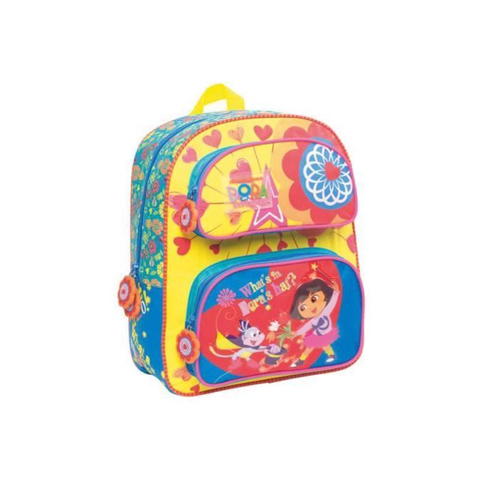 Sac à dos Multi rangement Dora l'exploratrice 30x38 Officiel Achat / Vente sac à dos