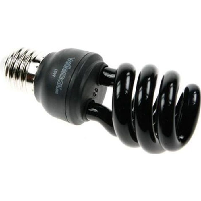 LAMPE AMPOULE UV NOIRE E27 220V Achat / Vente ampoule