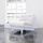 Pack Futon Matelas Latex Ecru Structure en Bois