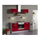  BOX Cuisine Rouge 185 cm
