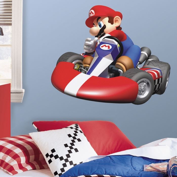 stickers super mario kart nintendo Achat / Vente stickers
