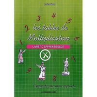  LES TABLES DE MULTIPLICATION LIVRET D'APPRENTISSAGE