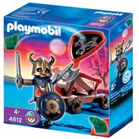UNIVERS MINIATURE COMPLET Playmobil Chevalier des loups catapulte