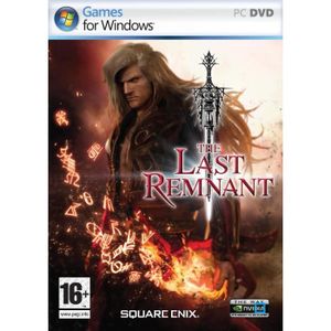 PC THE LAST REMNANT / JEU PC DVD-ROM PC THE LAST REMNANT / JEU PC DVD-ROM