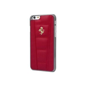 Ferrari 458 Coque pour iPhone 6/6S Cuir Rouge