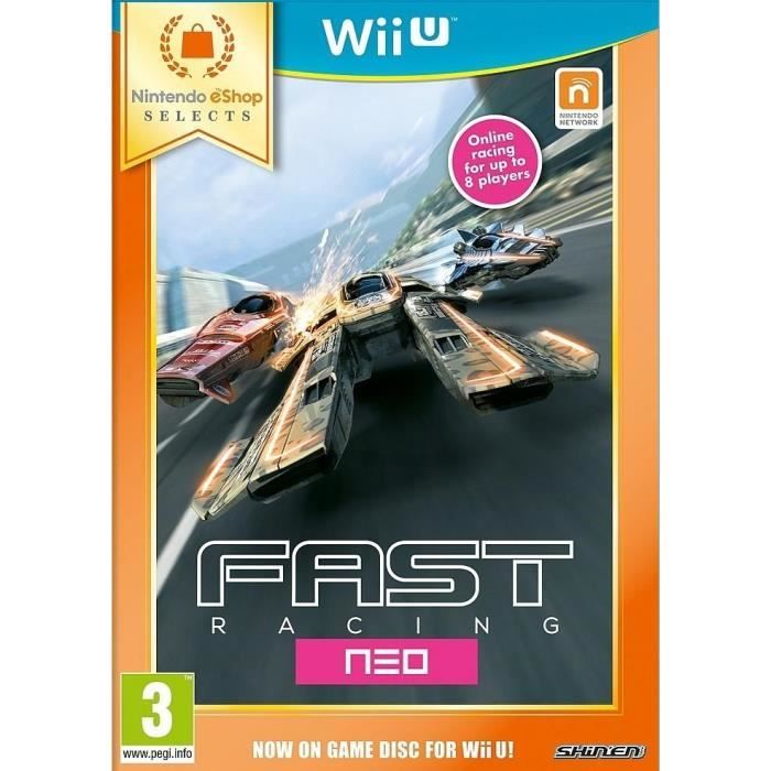 Fast Racing Néo Select Jeu Wii U Achat / Vente jeux wii u Fast Racing