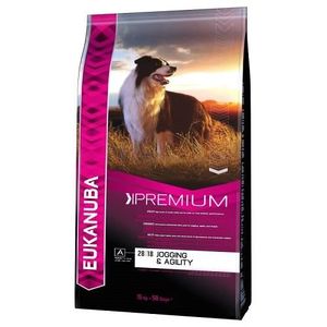 EUKANUBA Croquettes au poulet Premium Performance - Jogging et agilité - 15kg - Pour chien adulte