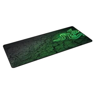 RAZER Tapis de souris Gamer Goliathus Control Fissure - 294 mm x 920 mm - Glisse rapide - Décor fissure - Noir et vert