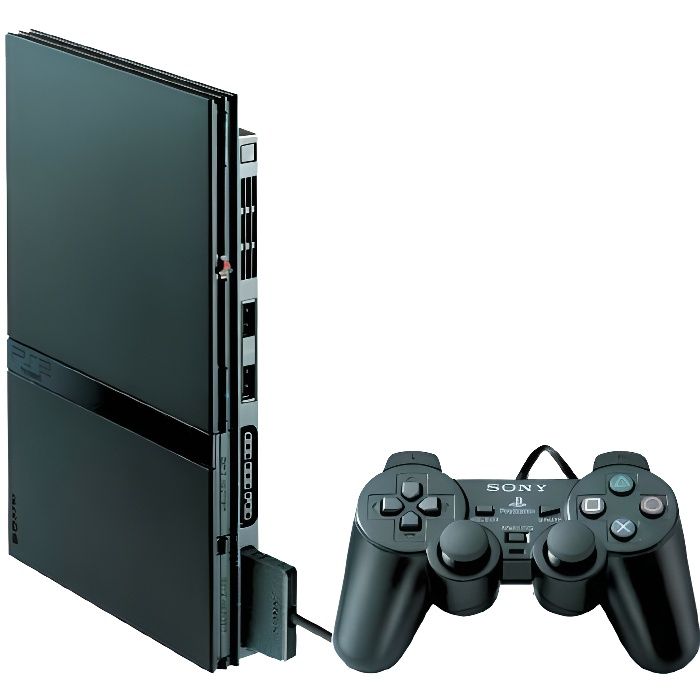 SONY Achat / Vente console ps2 PS TWO NEW DESIGN NOIR PS2 Cdiscount