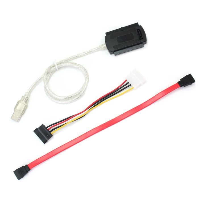 USB Vers IDE SATA Câble SATA 2.5 "3.5" HDD Adaptateur Pour Disque Dur