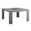 TABLE A MANGER  Table carrée pour séjour BRUGES Chêne Gris