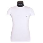 T-SHIRT Tee-shirt col rond Blanc Emporio…