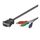 Câble adaptateur vidéo Yuv out vers Vga in, 2.0m