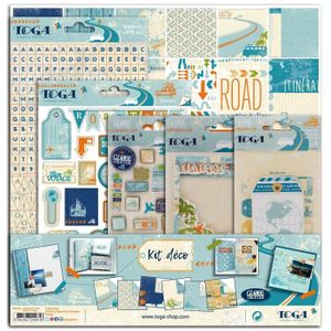 TOGA Kit déco Globe-trotteur