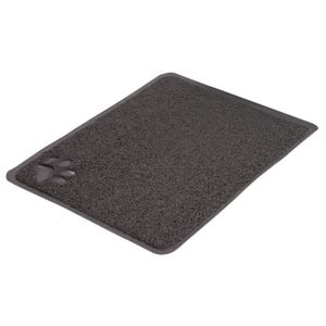 TRIXIE Tapis pour bac ? liti?re PVC - 37x45 - Anthracite - Pour chat