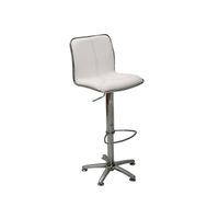 TABOURET Lot de 2 Tabouret de Bar moderne Blanc Driden