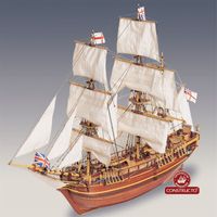 ASSEMBLAGE CONSTRUCTION H.M.S. Bounty Grand Maquette Constructo
