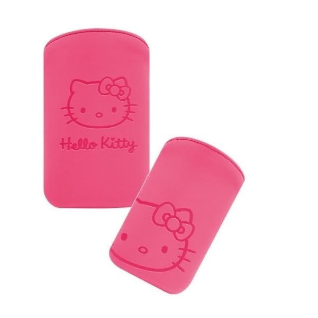 Housse / Etui Neoprene Hello Kitty Rose taille L 116 x 63 x 13 mm
