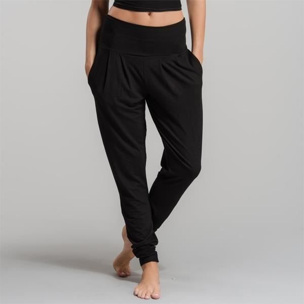 Pantalon sport femme large noir  Noir Noir Achat / Vente pantalon