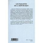 ENTREPRISE / ECONOMIE / DROIT Les parasites de la republique