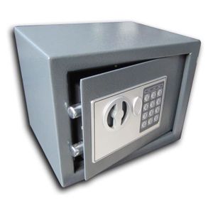 WORKMEN SECURITY Coffre-fort électronique ? combinaison 6L 28x18x18 cm