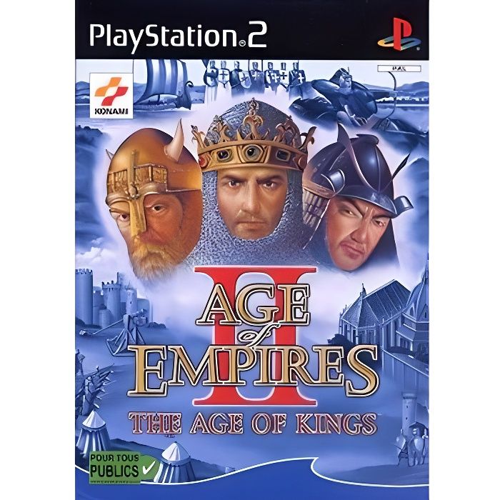 AGE OF EMPIRES II The age of Kings Achat / Vente jeu ps2 AGE OF EMPIRES II PS2 Soldes