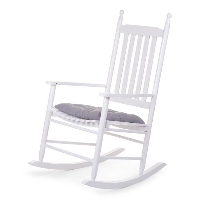 Chaise à bascule blanc Achat / Vente chaise tabouret bébé