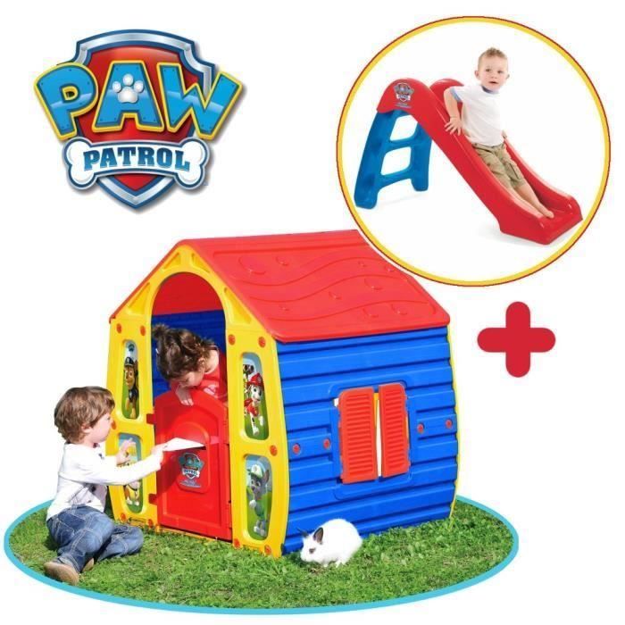 Pack Maison + Toboggan Pat Patrouille Achat / Vente