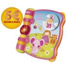 LIVRE ELECTRONIQUE-INTERACTIF ENFANT Mon Super Livre Enchanté Rose