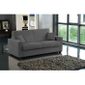  Canapé Convertible Lit Milano Microfibre Gris