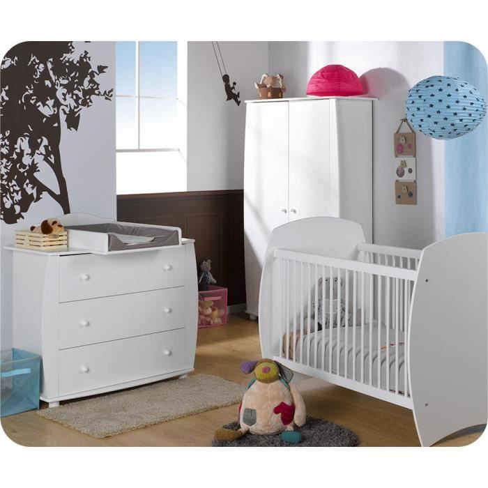 Chambre bébé complète Rêve Blanche - Achat / Vente chambre complète