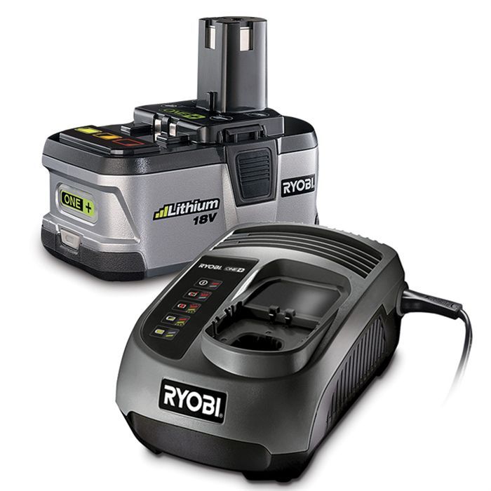 RYOBI ONE + Batterie & chargeur Lithium ion 18V Achat / Vente