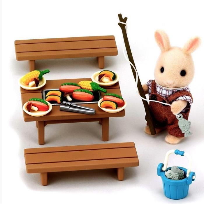 famille chat pecheur sylvanian