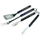 USTENSILE BARBECUE PLANCHA Set d'ustensiles avec manches extensibles