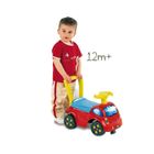 PORTEUR-POUSSEUR-DRAISIENNE-TRICYCLE Initio II Rouge Porteur Smoby