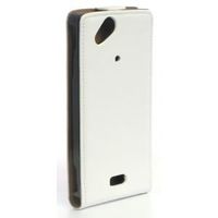 ACCESSOIRES TELEPHONIE Housse cuir blanc Xperia ARC clapet