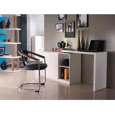 Bureau blanc laque achat / vente bureau blanc laque pas cher ... Bureau de ministre peint en blanc