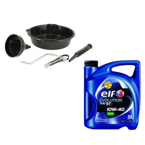 Kit Outillage Vidange ELF 10W40 Essence 5L
