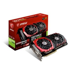 MSI Carte graphique GeForce? GTX 1080 GAMING X+ 8G - 8 Go - GDDR5X