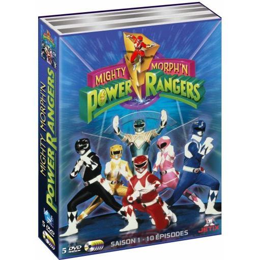 Power Rangers Mighty Morphin Saison 1 DVD Mighty morph'n power rangers, saison 1 en dvd dessin animé pas cher